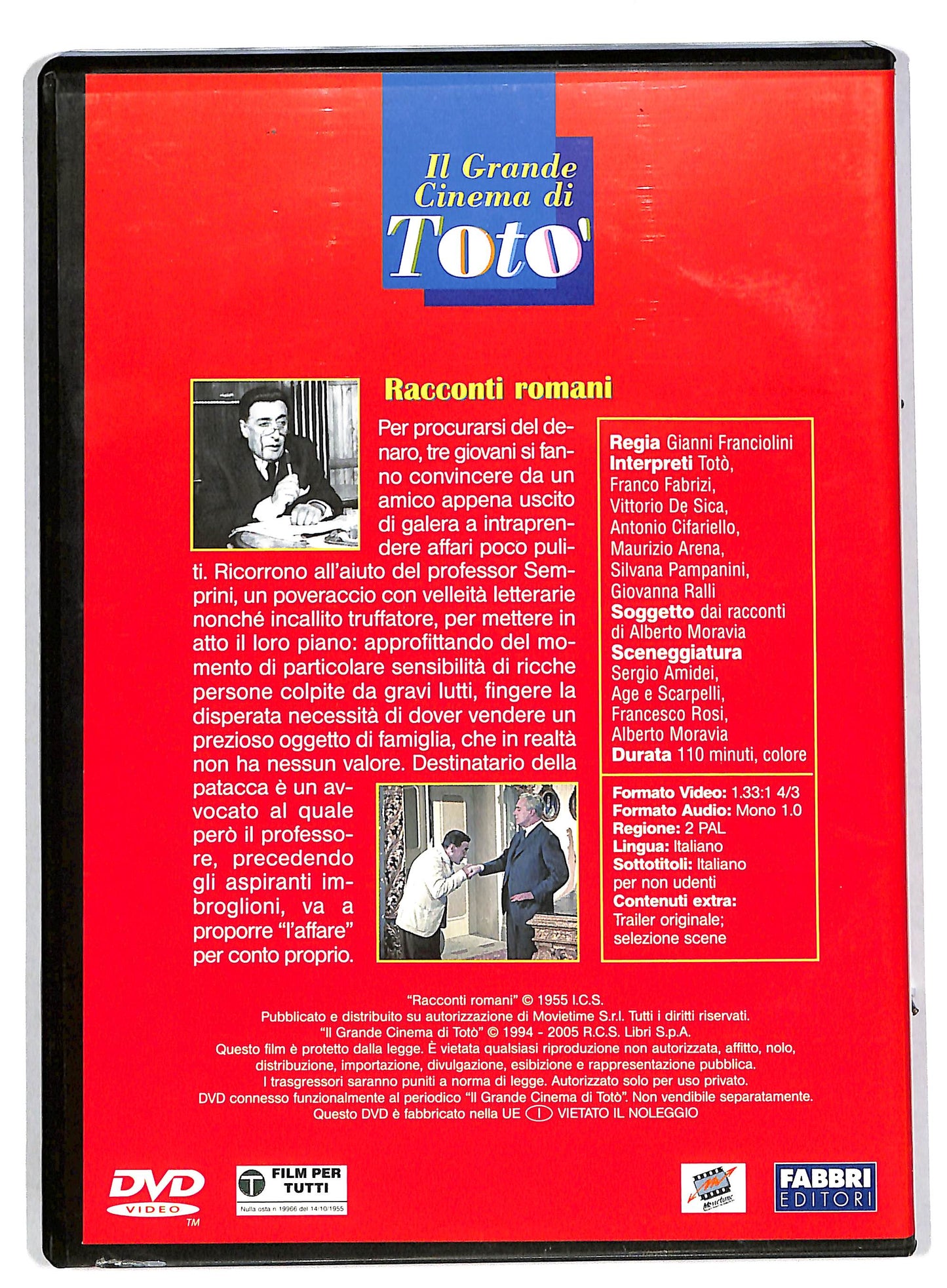 EBOND Racconti romani EDITORIALE DVD DB562622