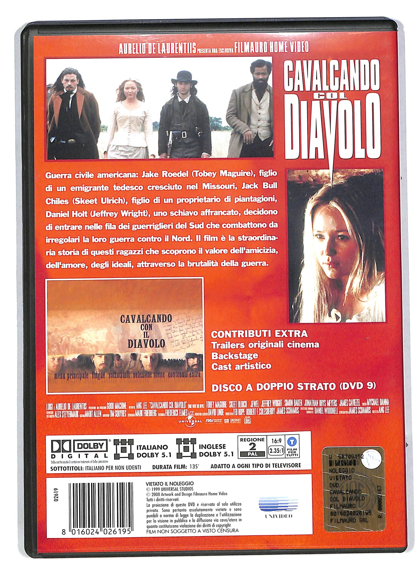 EBOND Cavalcando Col Diavolo DVD DB562651