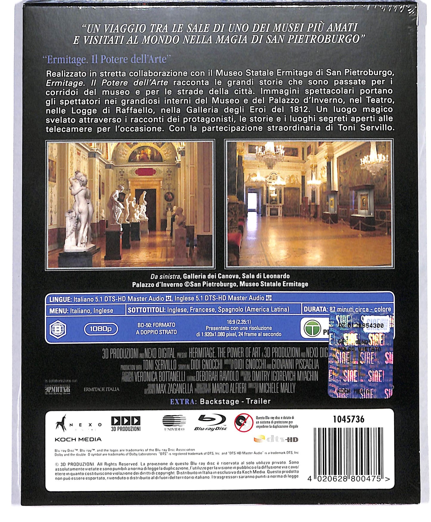 EBOND Ermitage IL Potere Dell'Arte  BLURAY DB562820