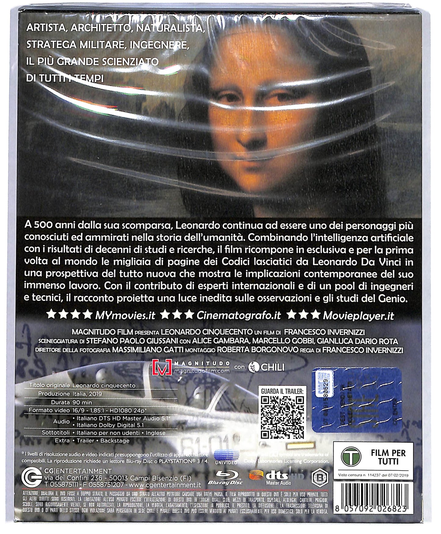 EBOND Leonardo 500 Slipcase BLURAY DB562836