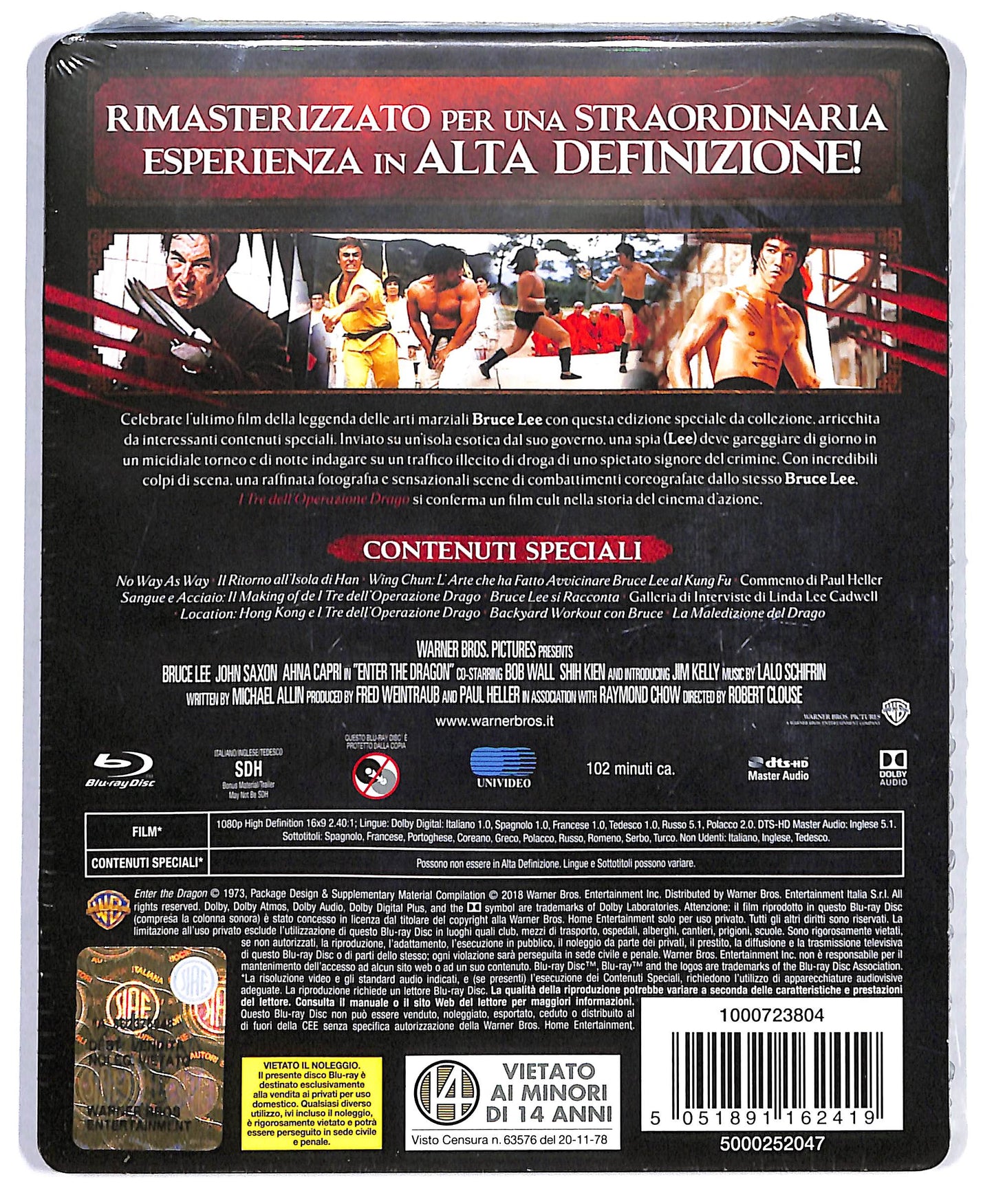 EBOND Enter The Dragon Steelbook BLURAY DB562854