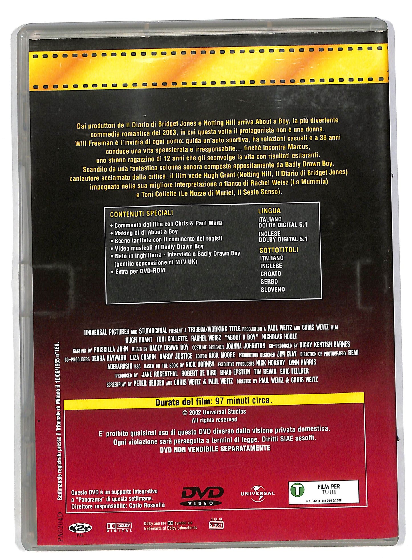 EBOND About a Boy - Un ragazzo EDITORIALE DVD DB563137