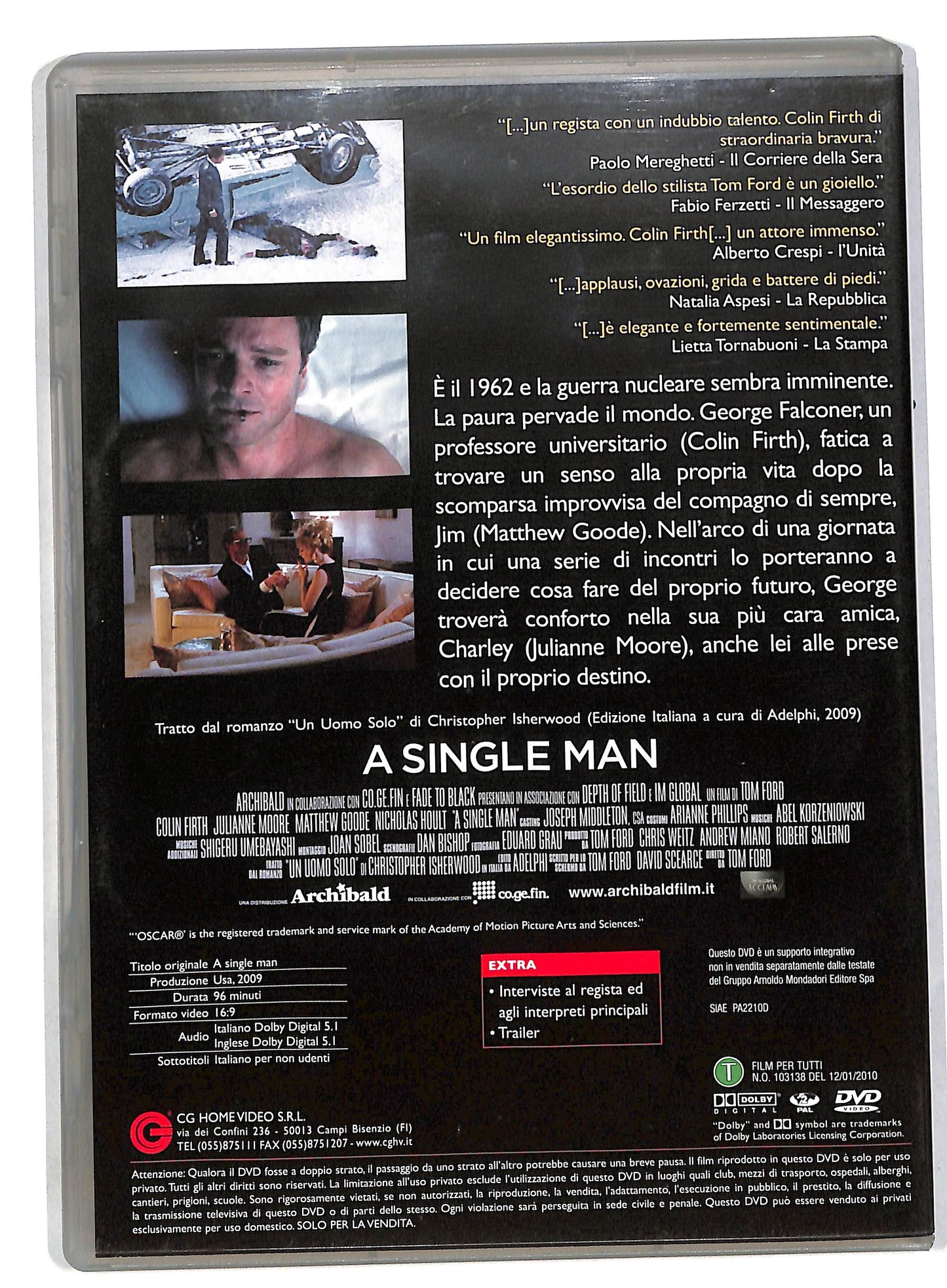 EBOND A single man EDITORIALE DVD DB563139