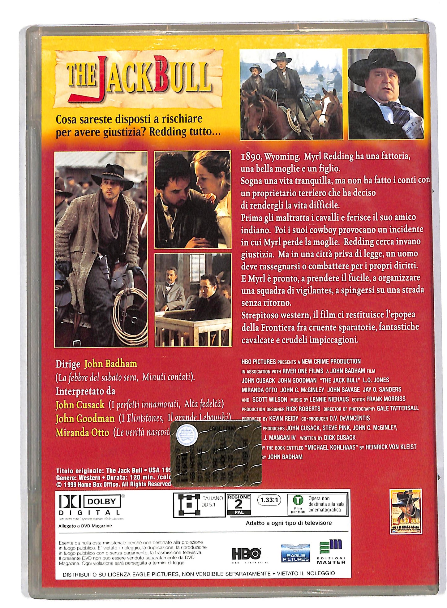 EBOND The Jack Bull EDITORIALE DVD DB563620