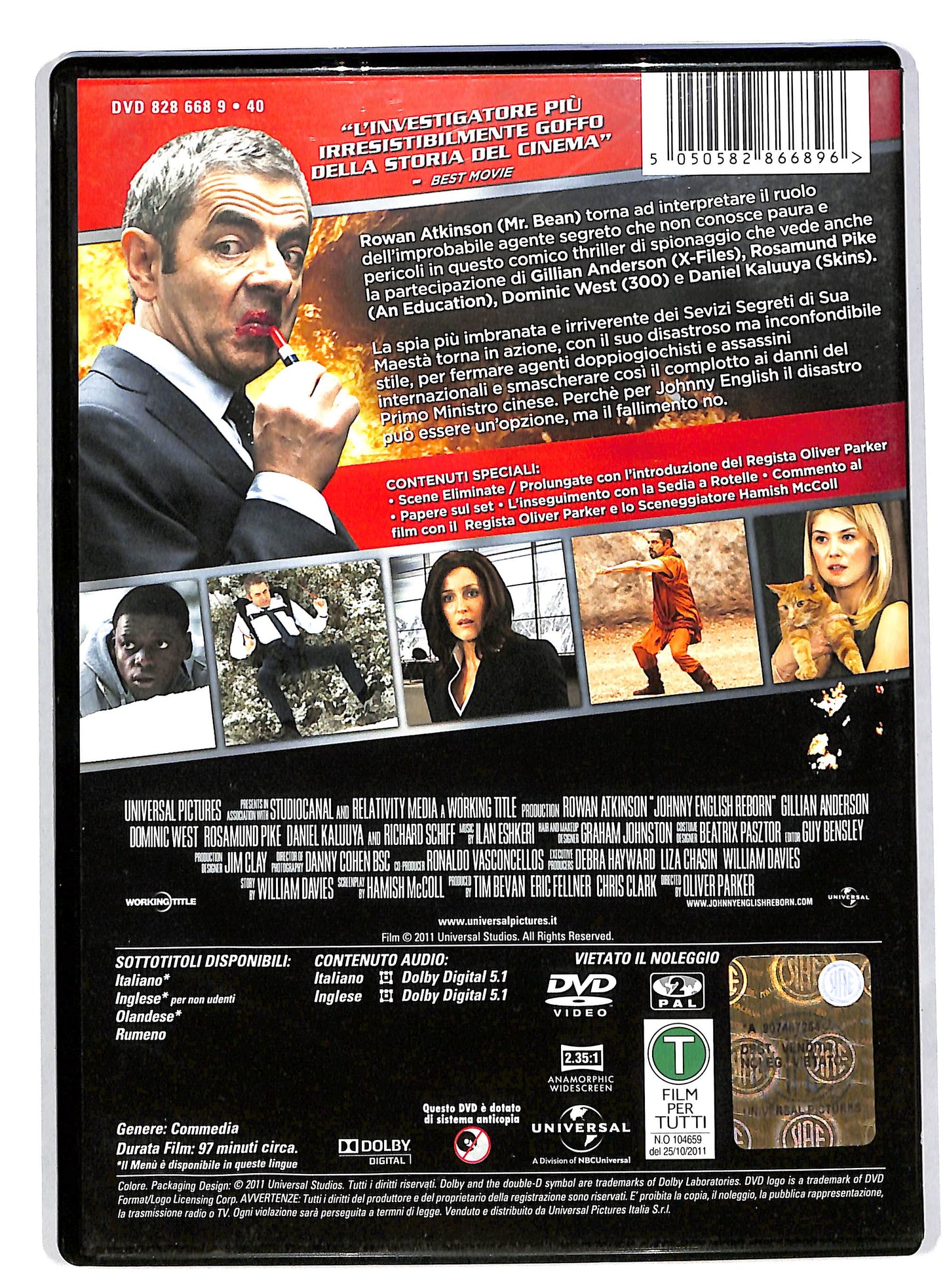 EBOND Johnny english - la rinascita DVD DB563652