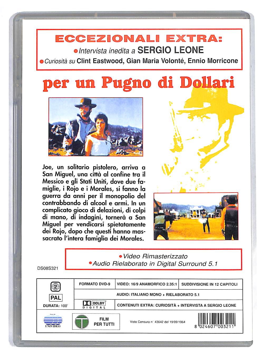 EBOND Per Un Pugno Di Dollari DVD DB564114