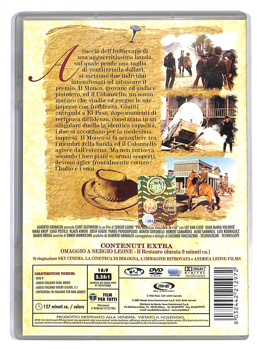 EBOND Per Qualche Dollaro In Piu DVD DB564138