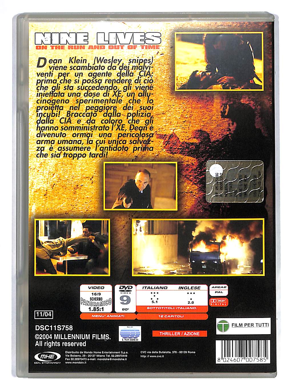 EBOND Nine Lives DVD DB564139