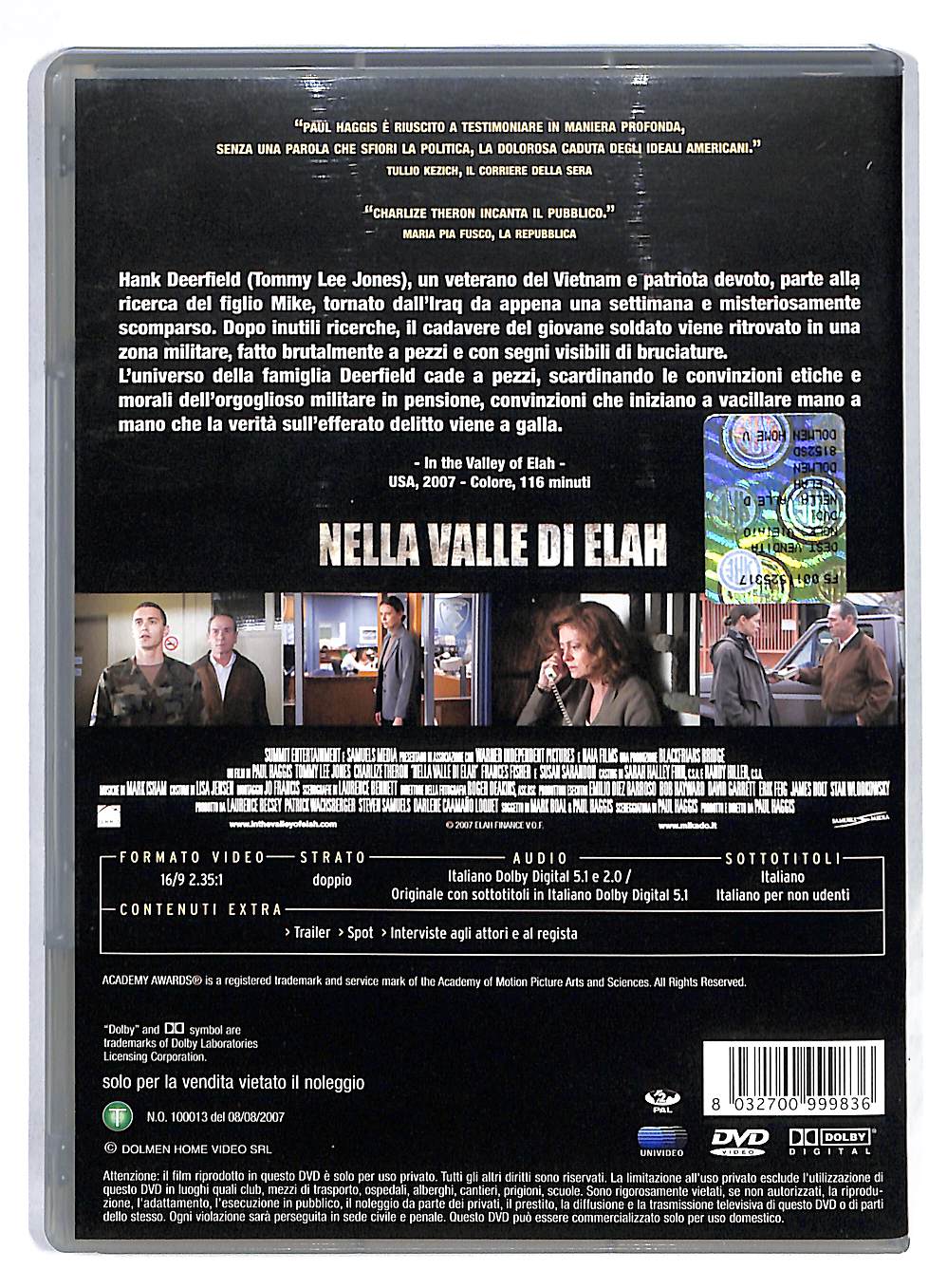 EBOND Nella Valle di Elah DVD DB564150