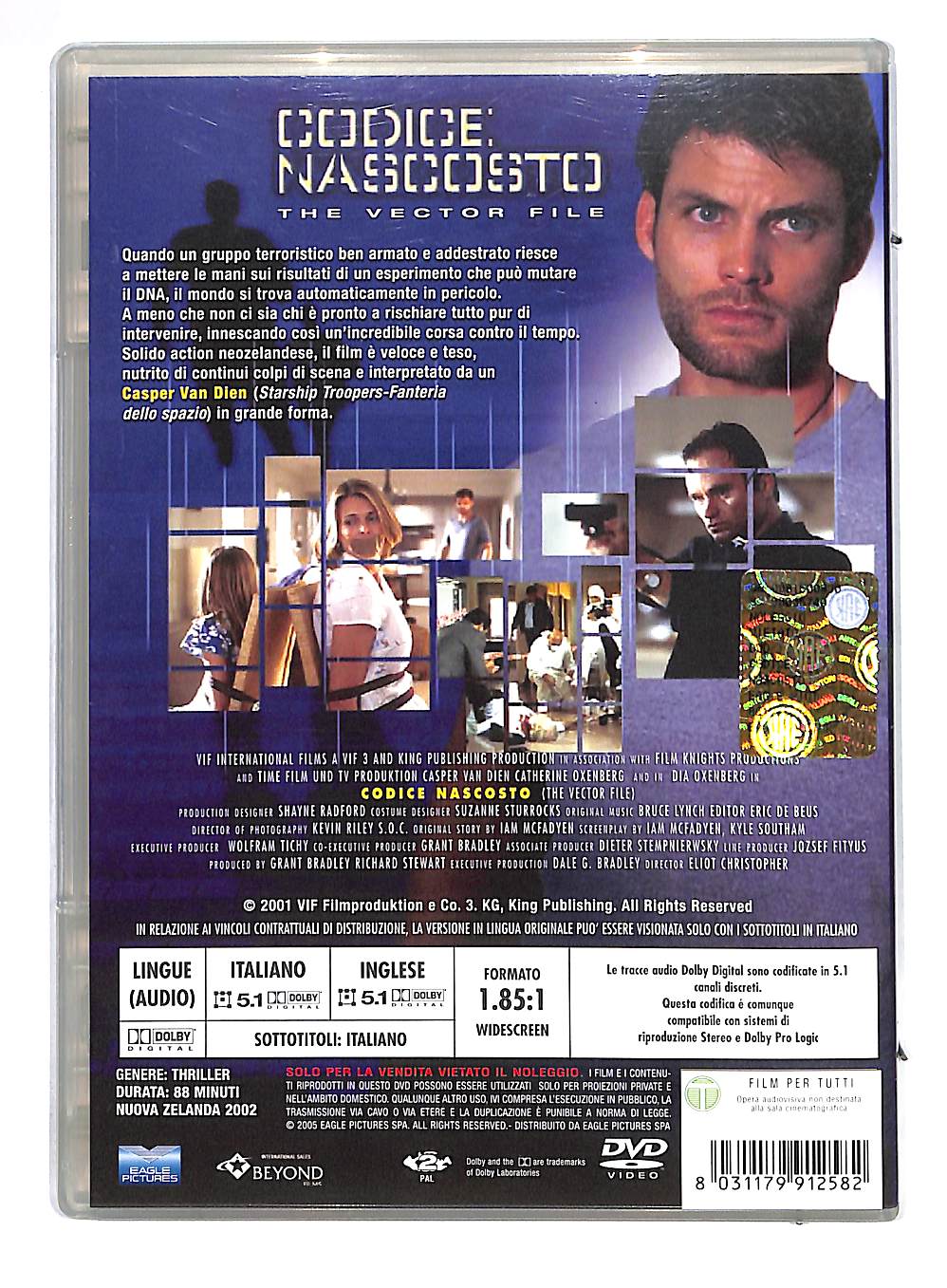EBOND Codice nascosto Slimcase DVD DB564154