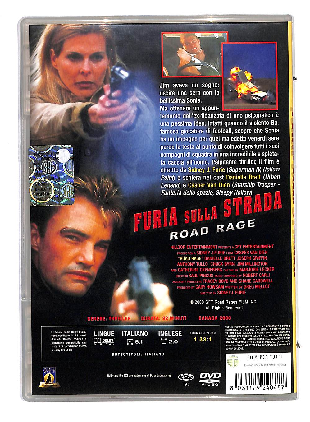 EBOND Furia sulla strada Slimcase DVD DB564401