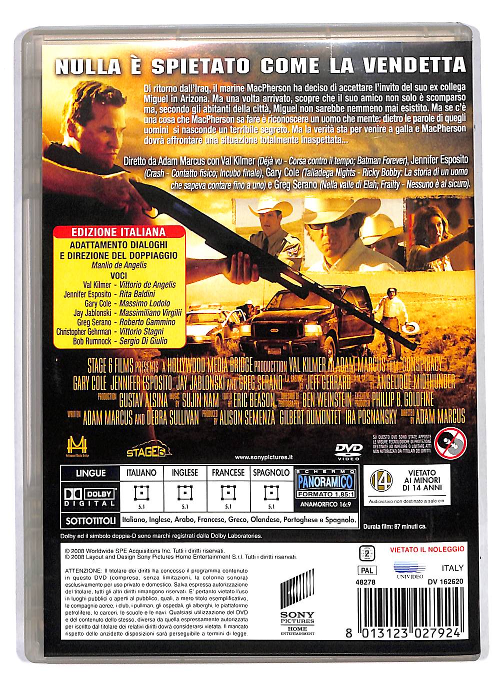 EBOND Conspiracy EDITORIALE DVD DB564444