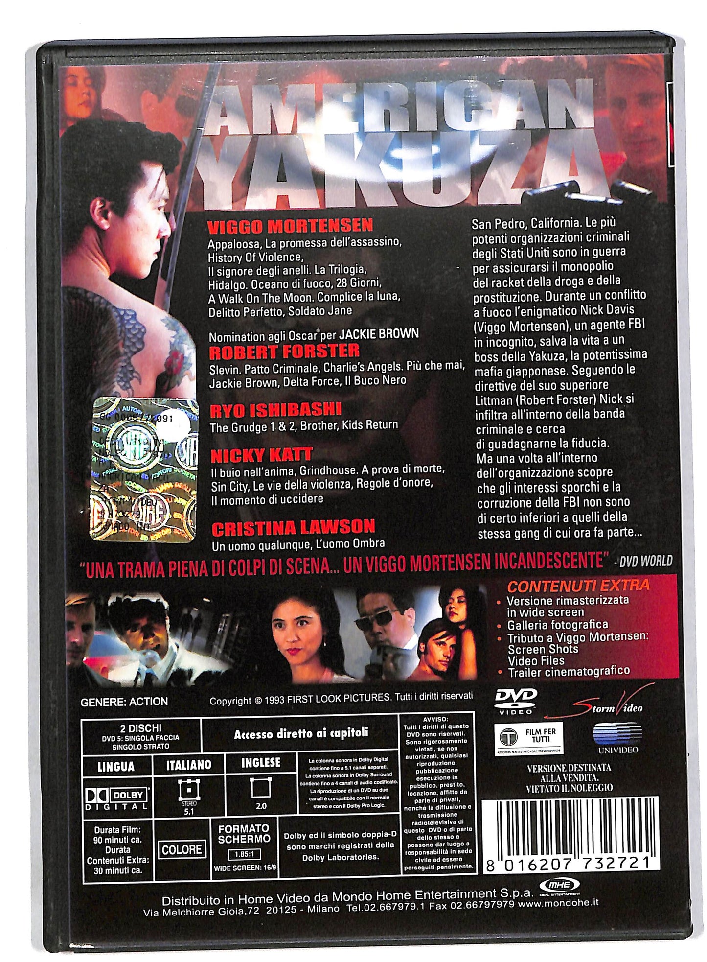 EBOND American Yakuza  EDIZIONE SPECIALE DVD DB564642
