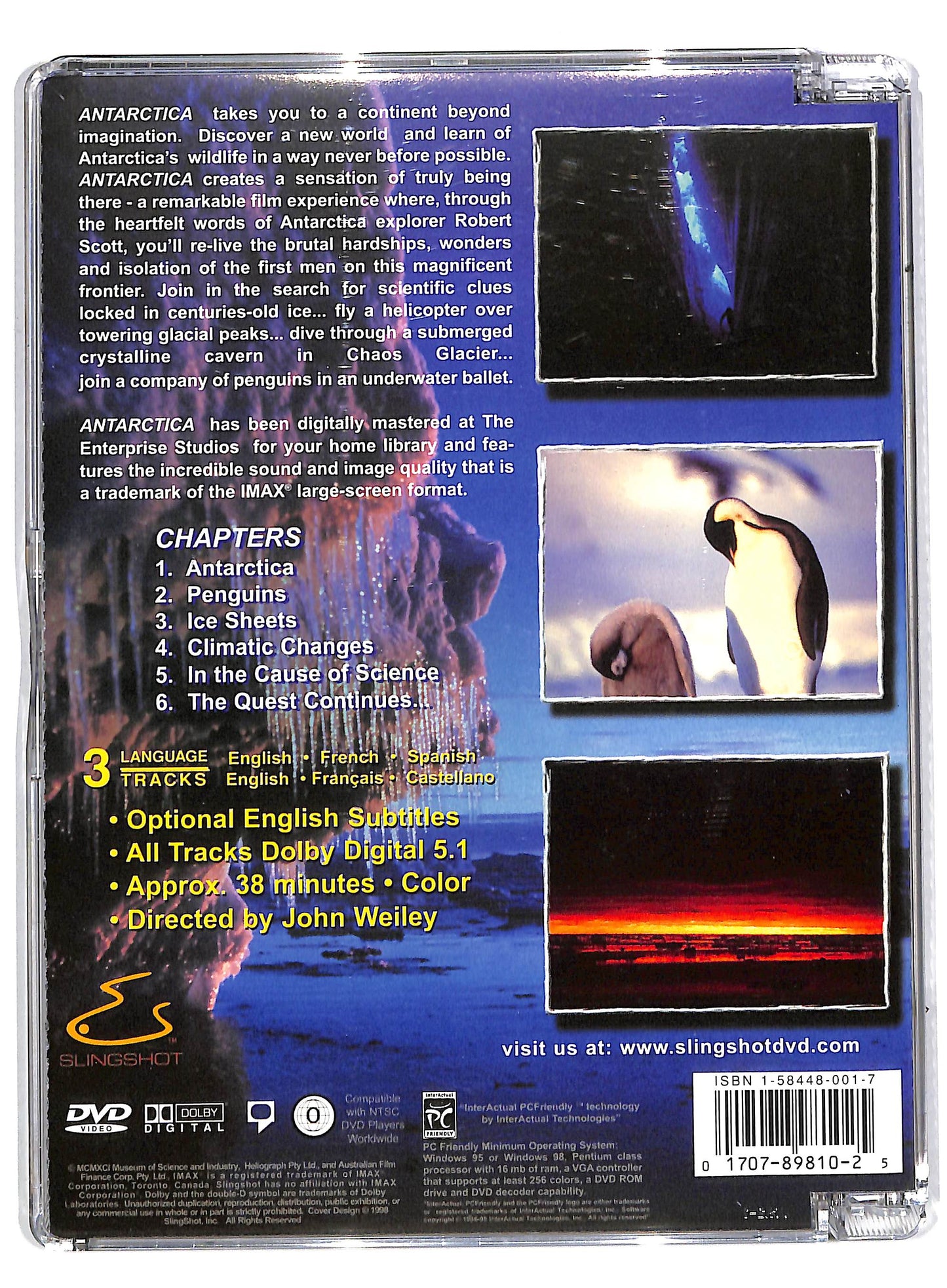 EBOND Antarctica - An Adventure Of A Different EDIZIONE UK SJB DVD DB564653