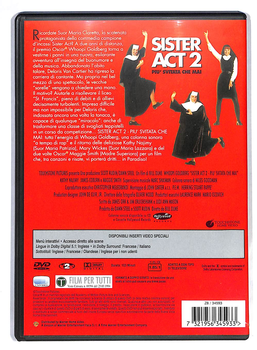 EBOND Sister Act 2 - Piu svitata che mai DVD DB565127