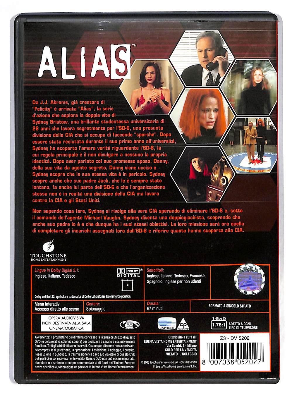EBOND Alias Episodio Pilota - La Verita DVD DB565317