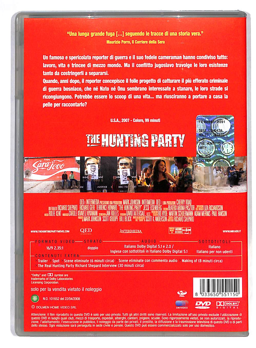 EBOND The Hunting Party DVD DB565334