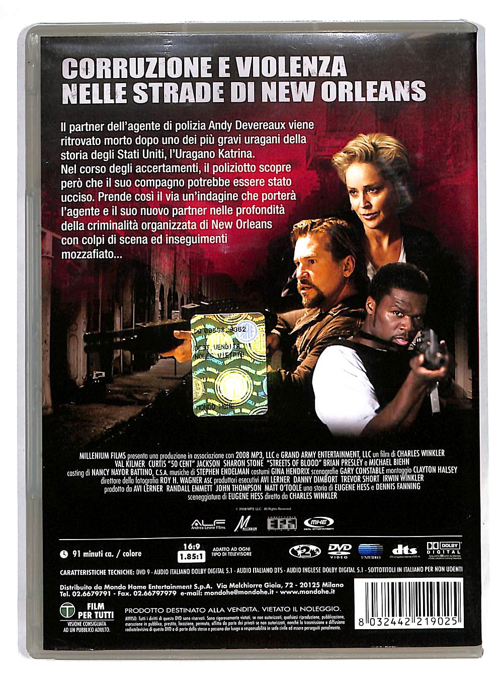 EBOND Streets of Blood DVD DB565345