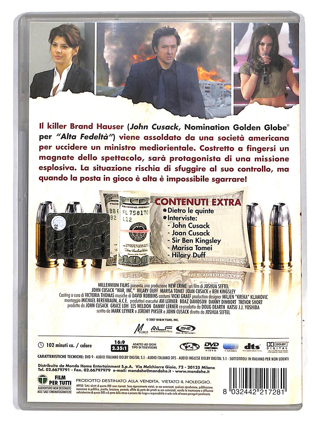 EBOND War, Inc. DVD DB565348