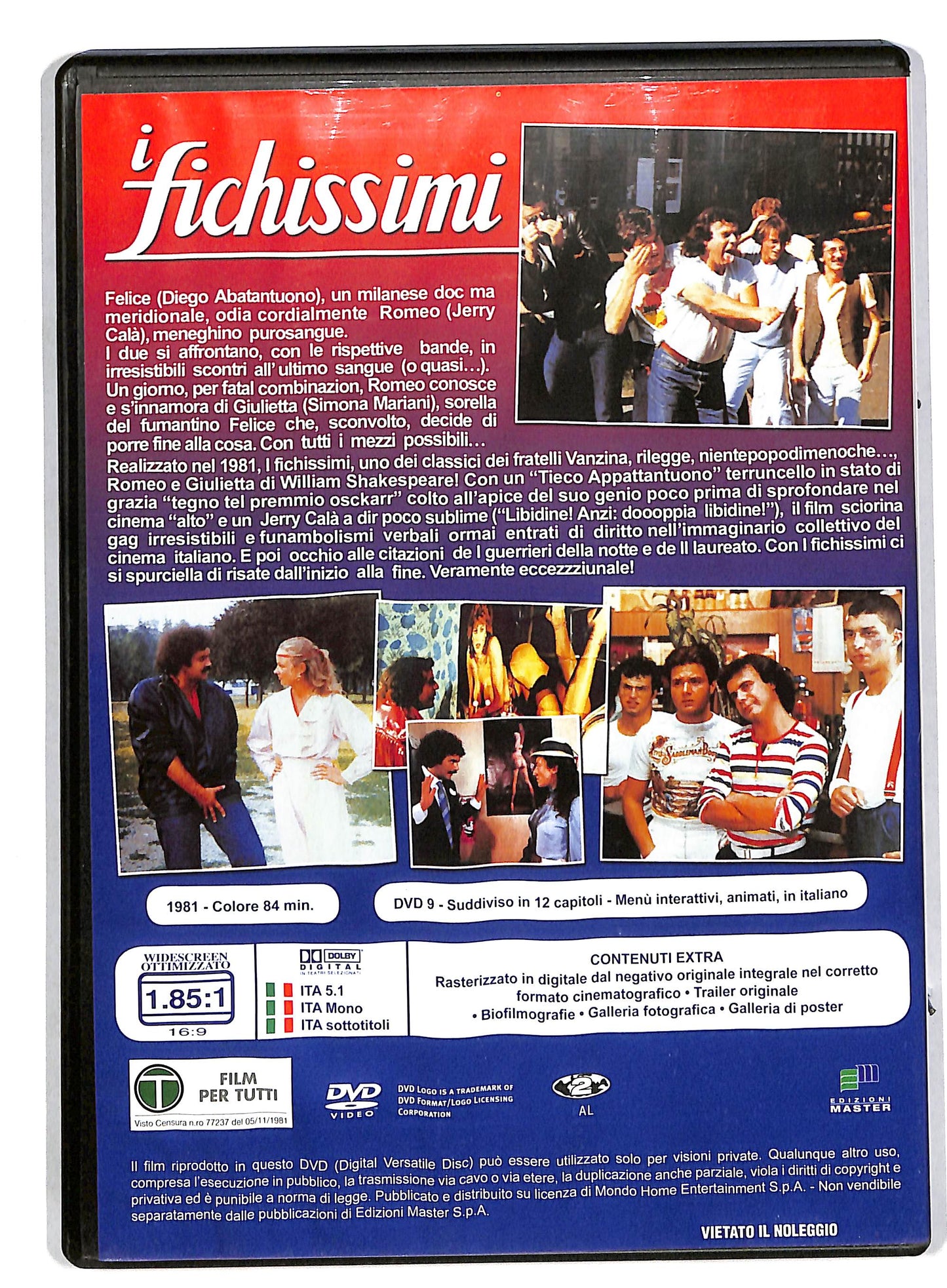 EBOND I fichissimi EDITORIALE DVD DB565620