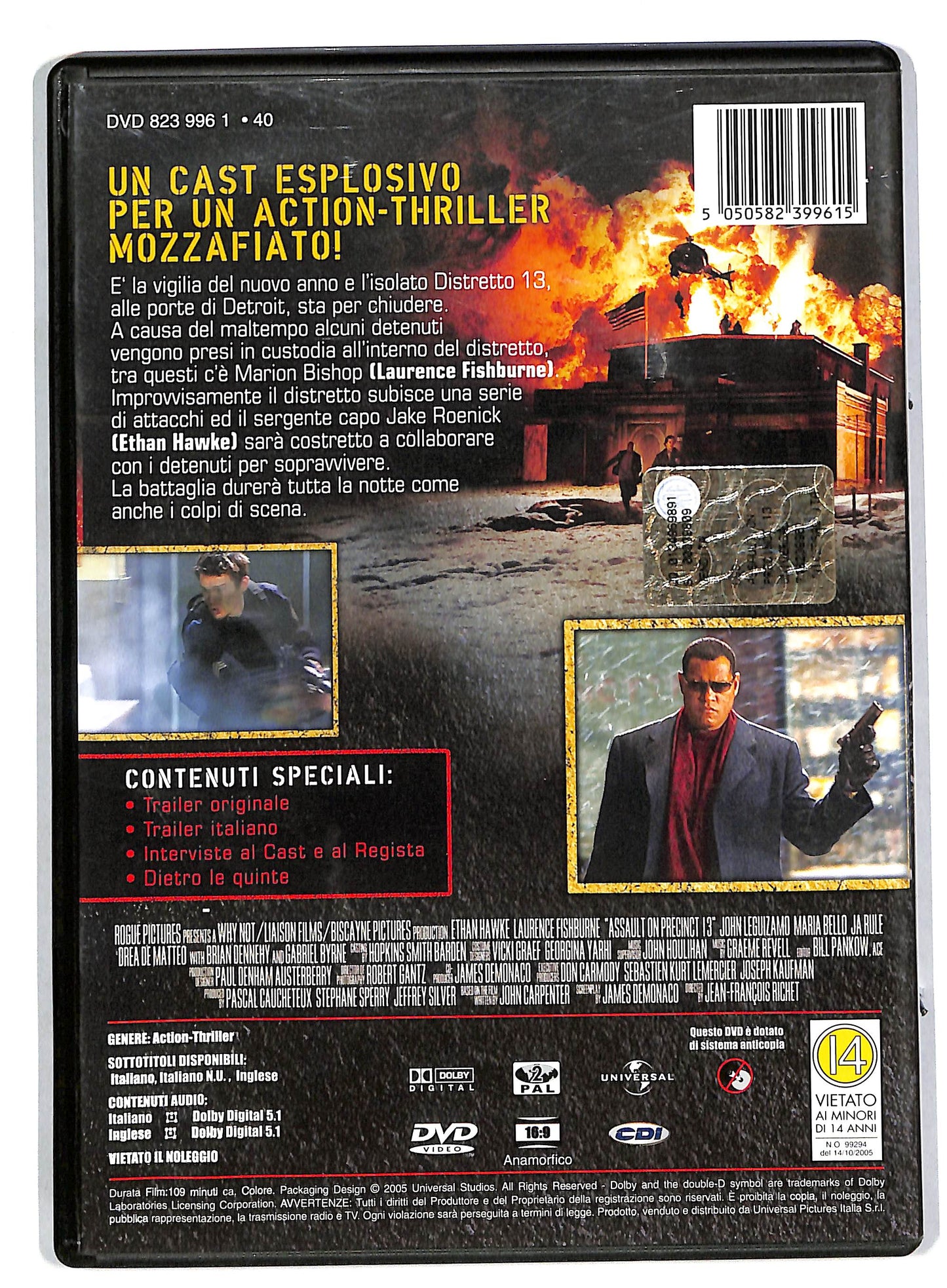 EBOND Assault on precinct 13 DVD DB565643