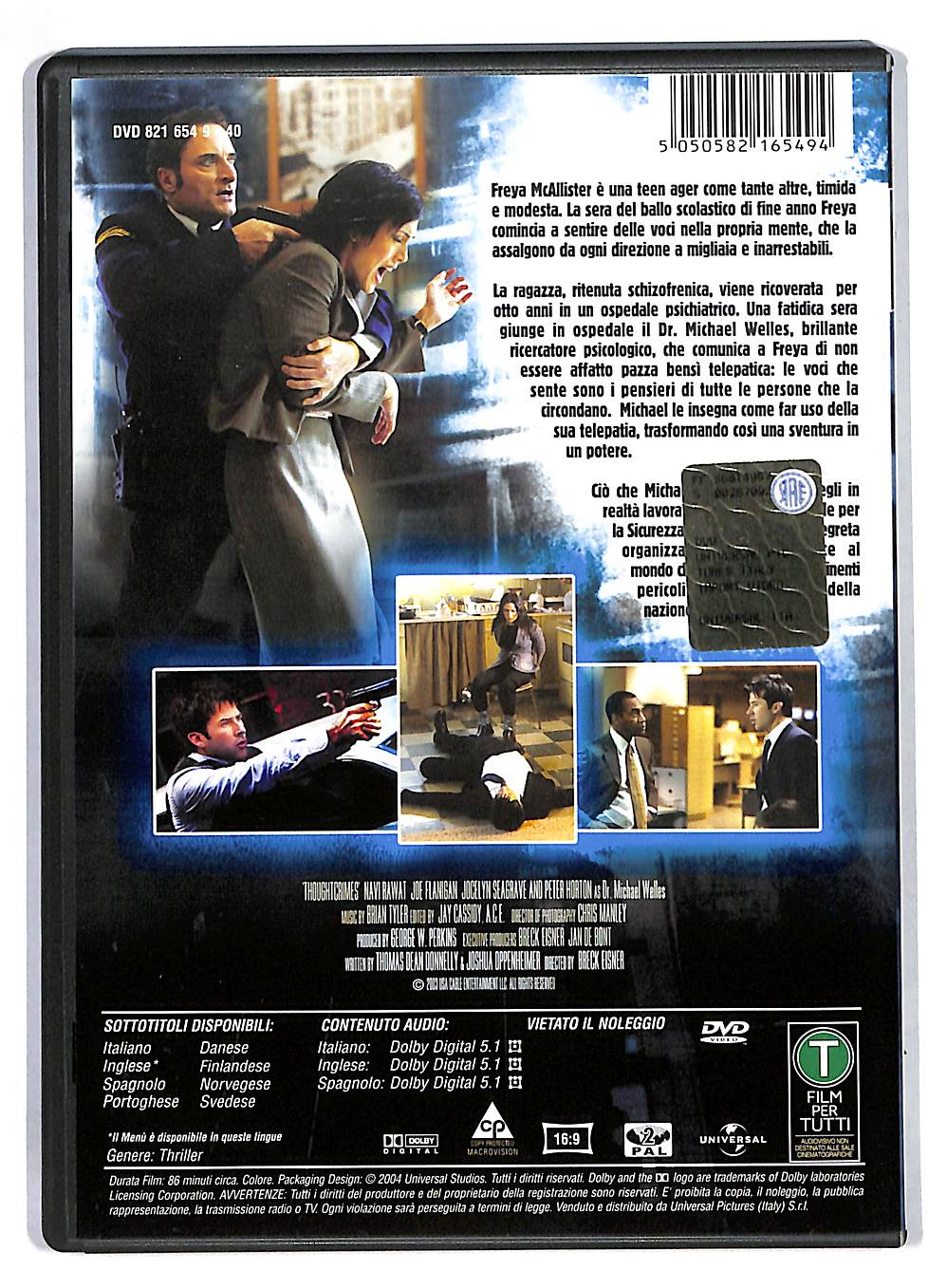 EBOND ThoughtCrimes Nella Mente Del Crimine DVD DB565941