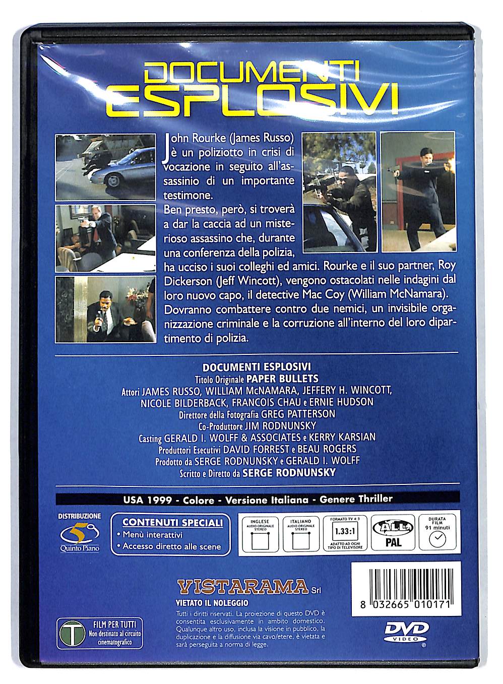 EBOND Documenti Esplosivi DVD DB566130