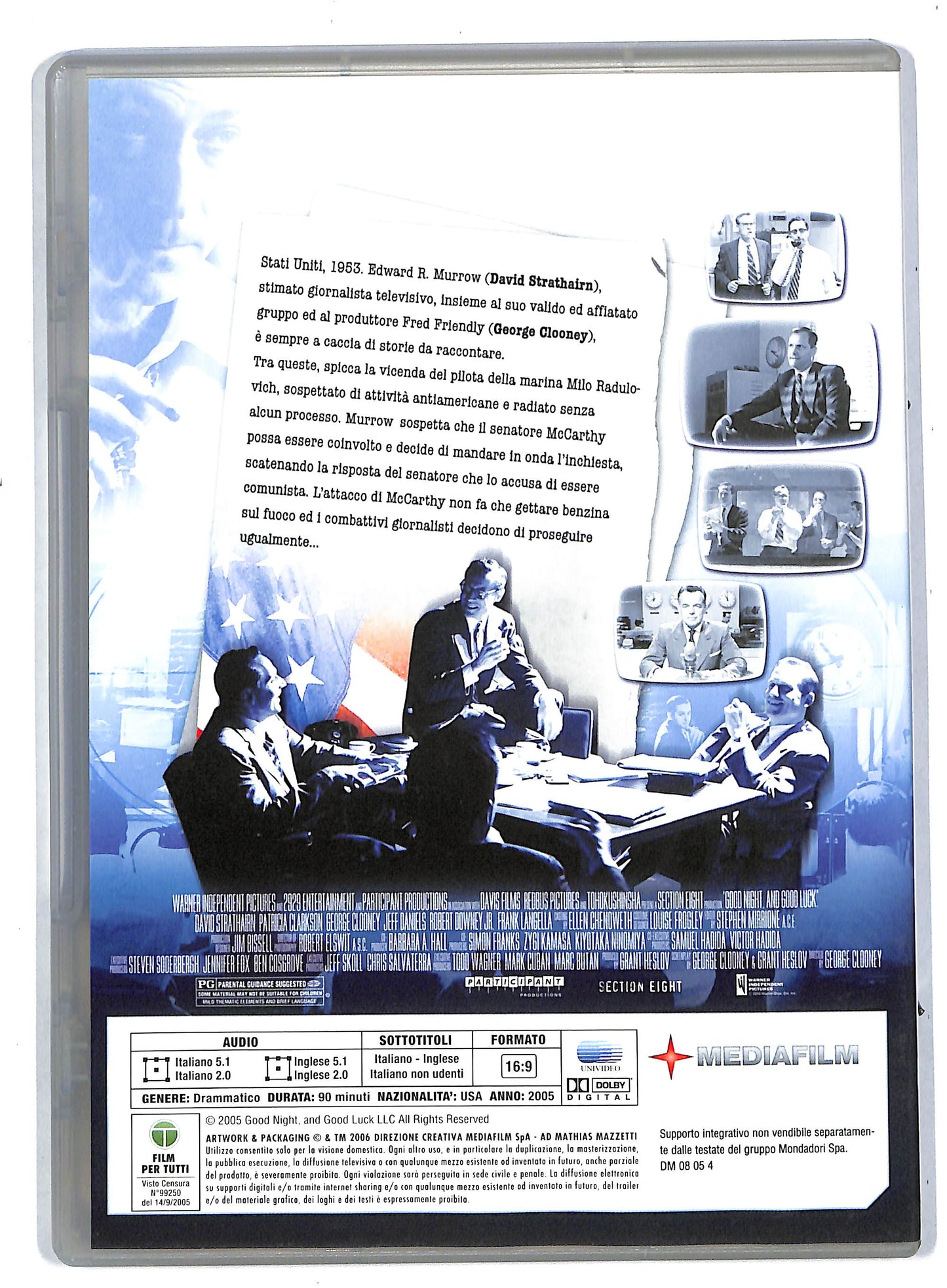 EBOND Good night and good luck EDITORIALE DVD DB566316