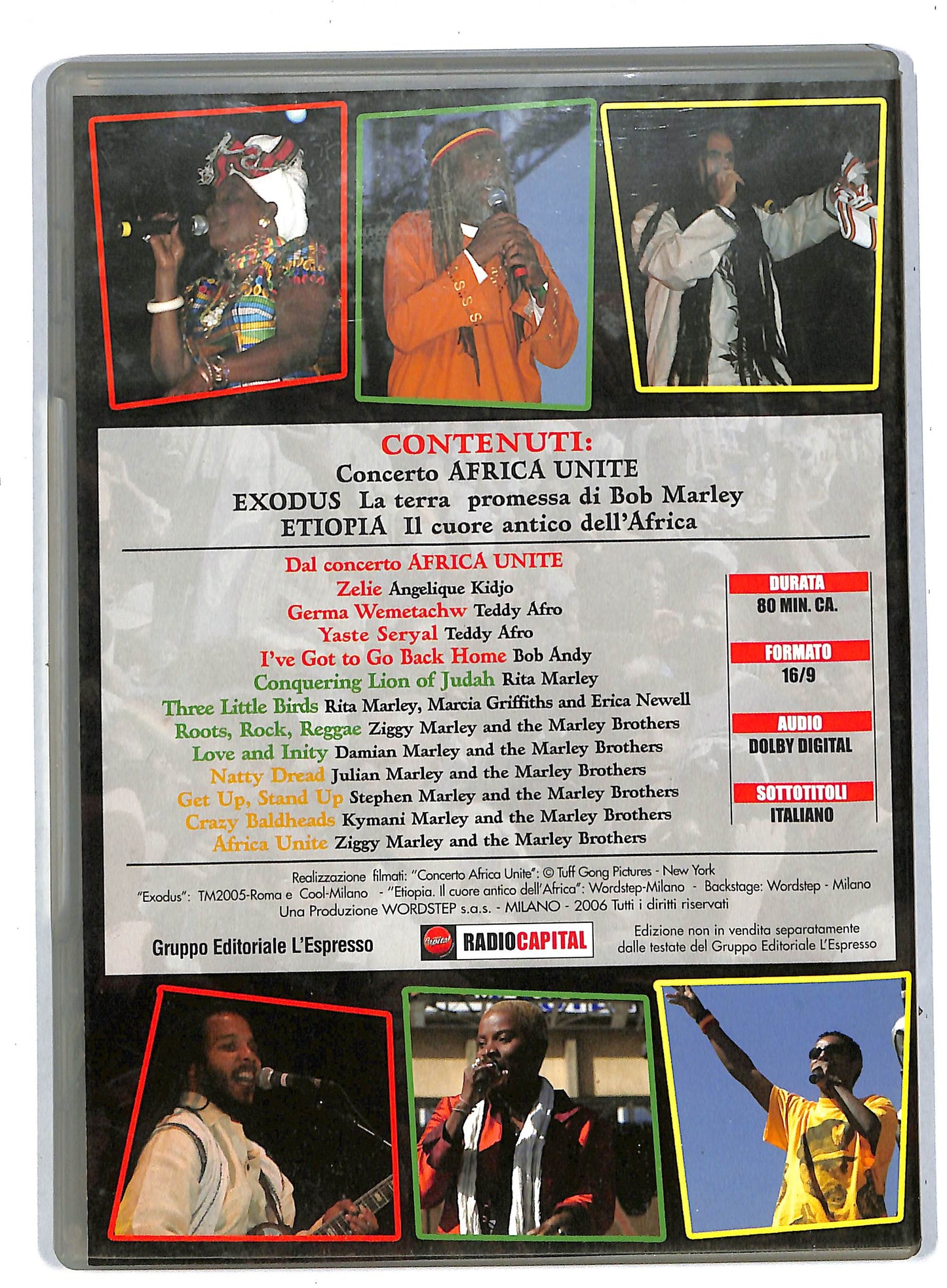 EBOND Africa unite EDITORIALE  DVD DB566322