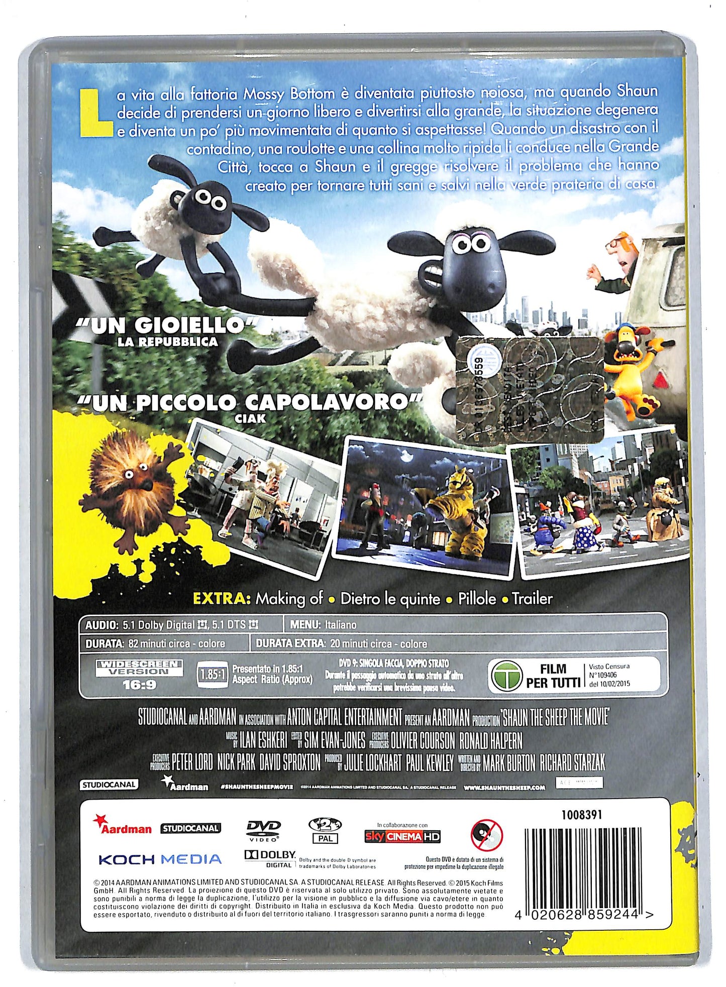 EBOND Shaun - Vita da pecora Il film DVD DB566326