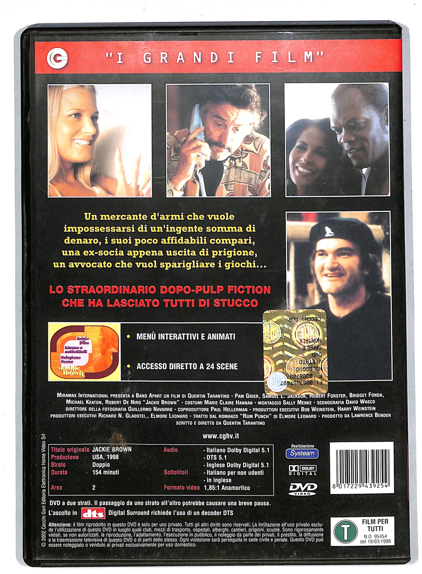 EBOND Jackie Brown DVD DB566331