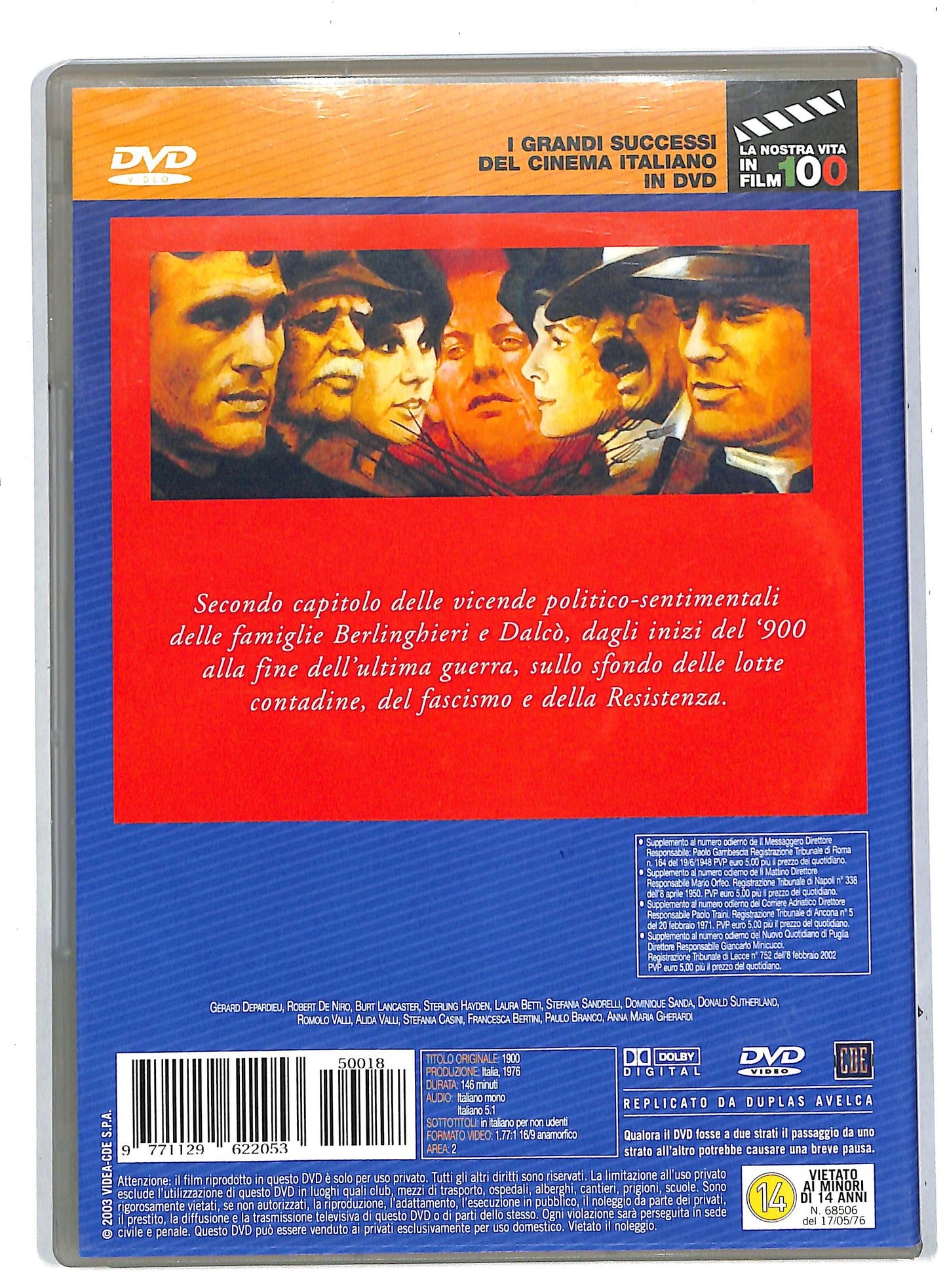 EBOND Novecento atto 2 EDITORIALE DVD DB566334