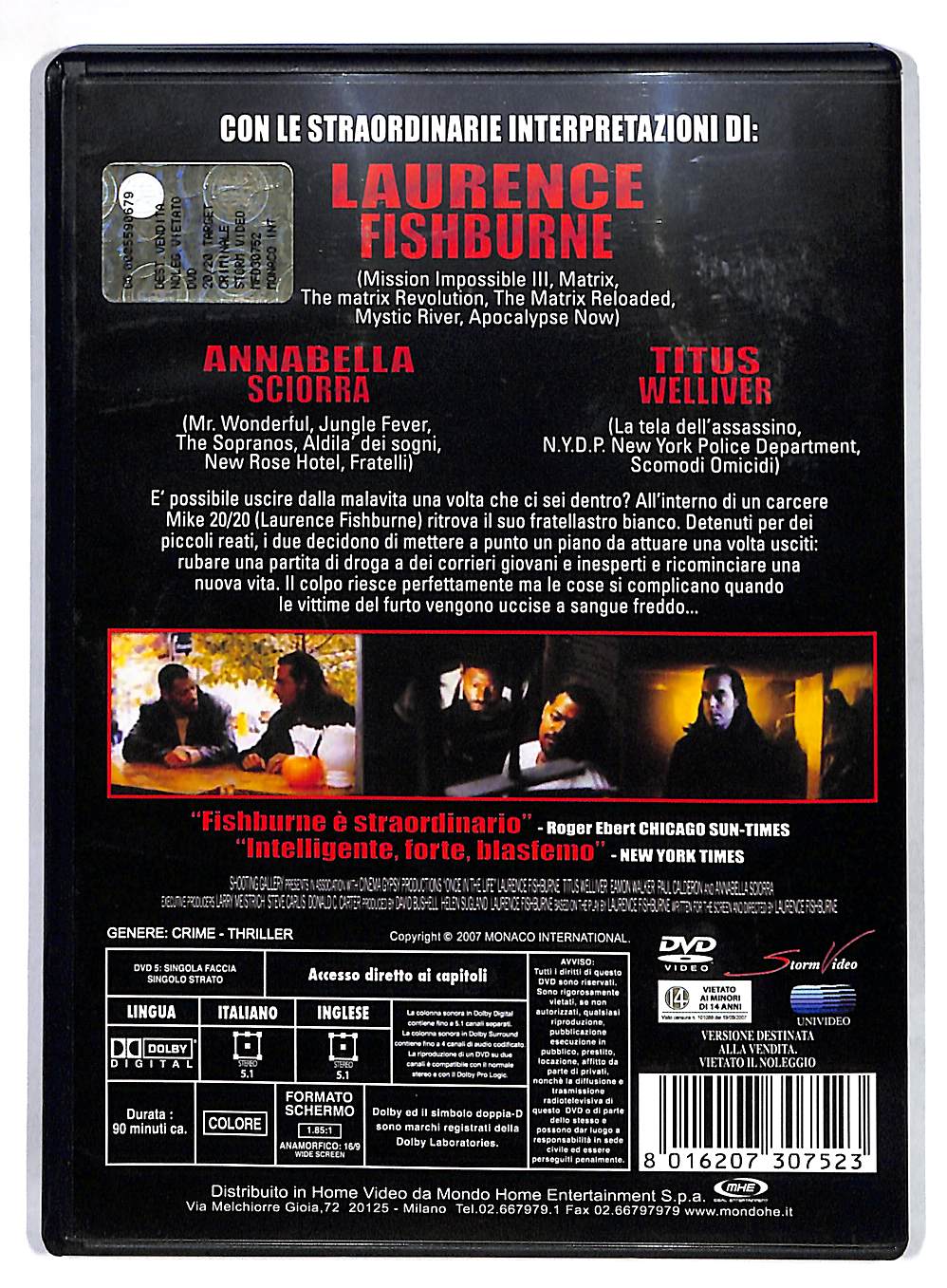 EBOND 20/20 Target criminale DVD DB567101