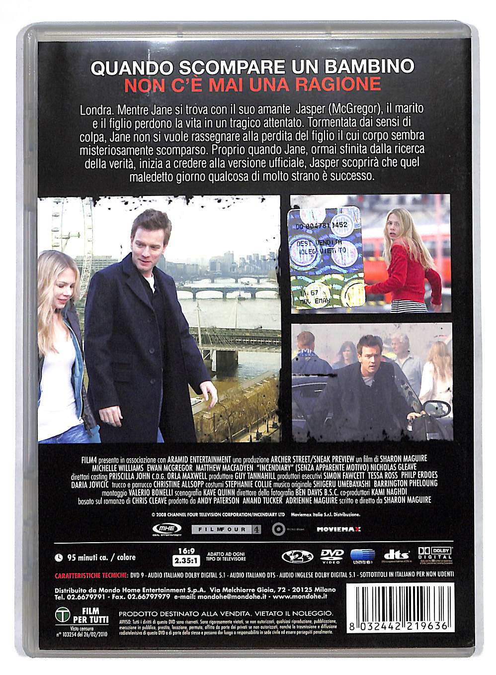 EBOND Senza apparente motivo DVD DB567102