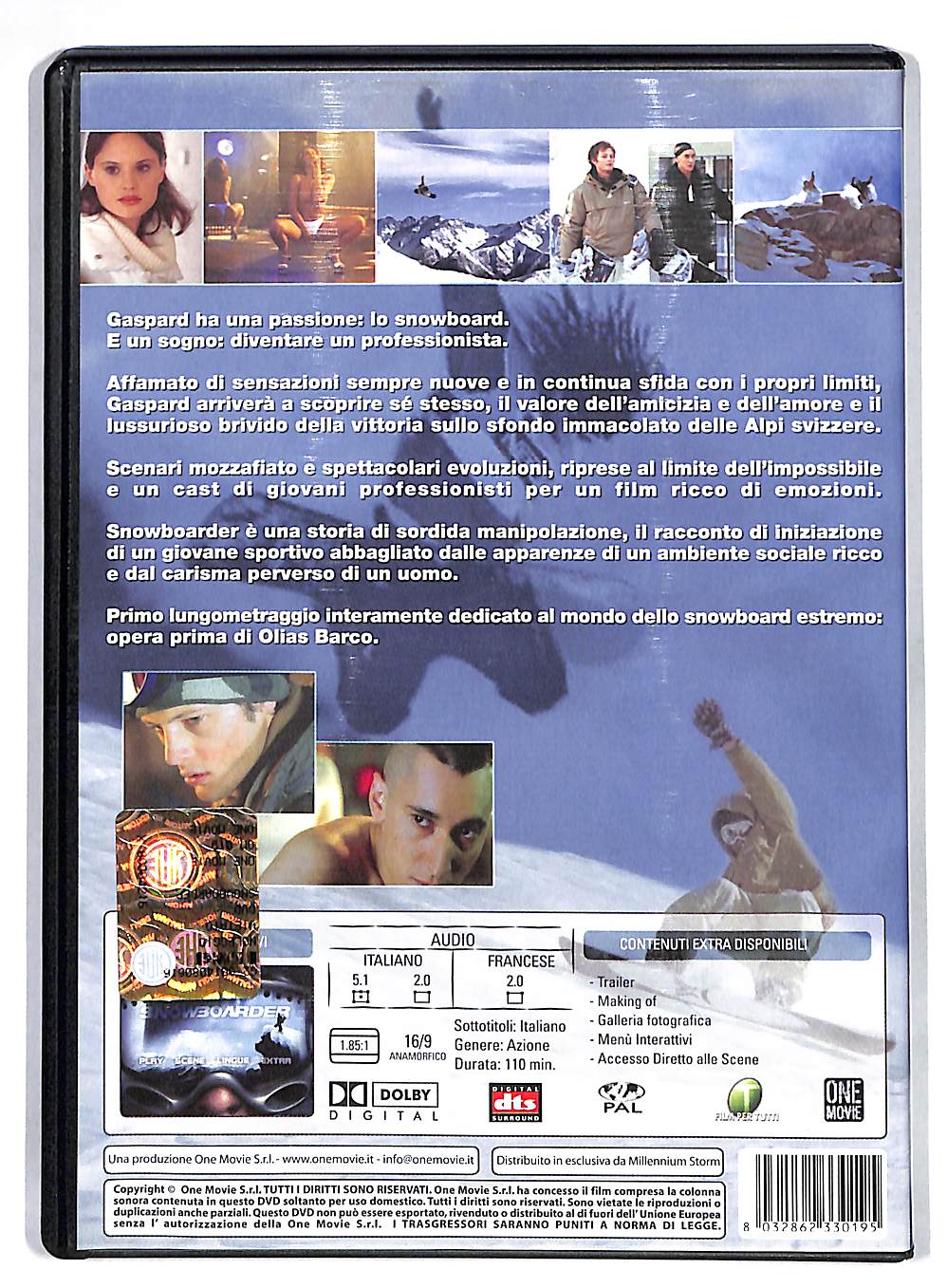 EBOND Snowboarder DVD DB567116