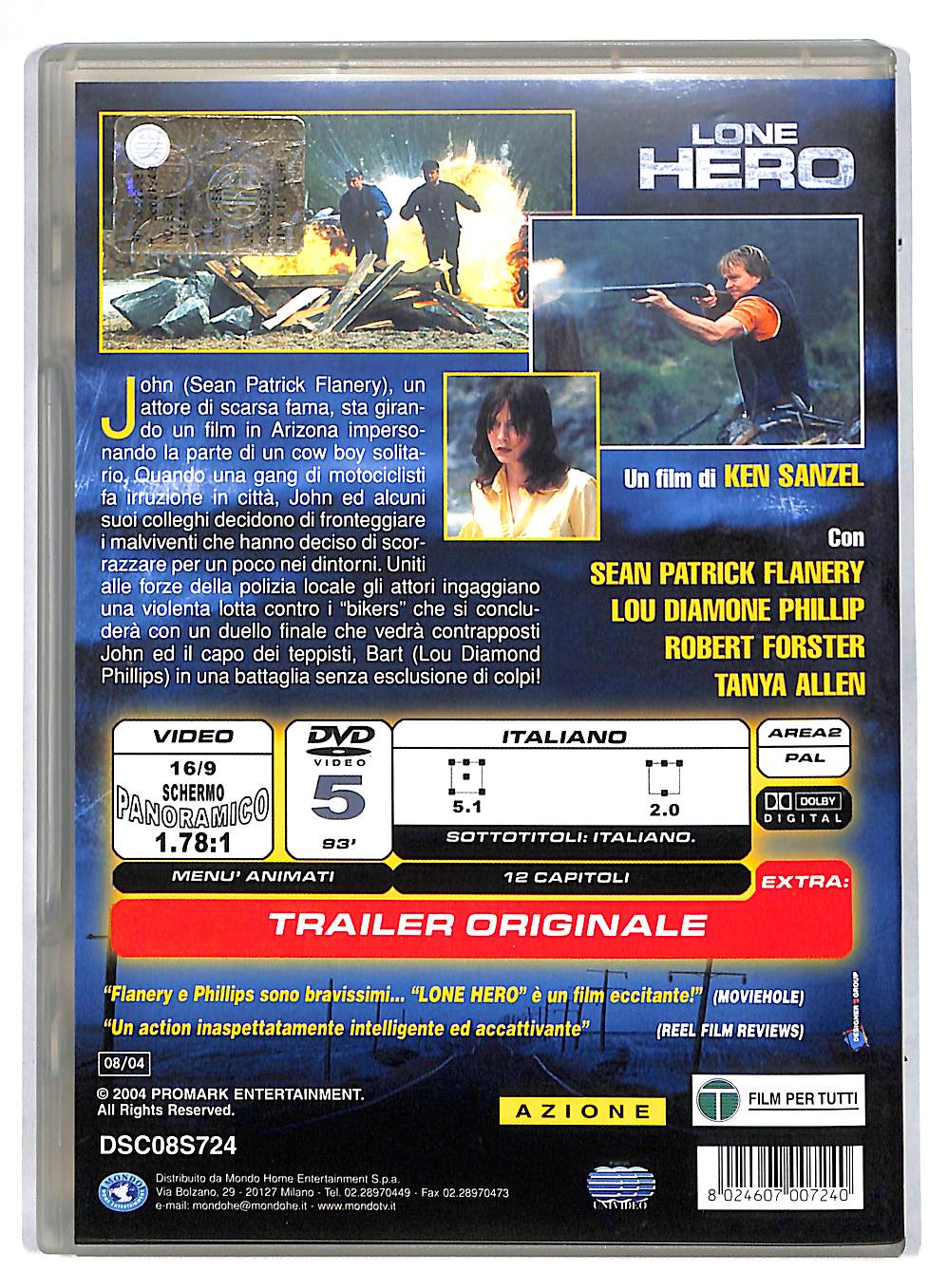 EBOND Lone hero DVD DB567123