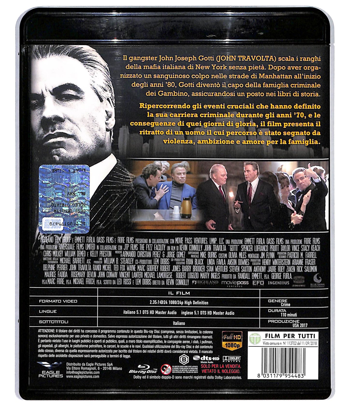 EBOND Gotti - Il primo padrino BLURAY BLURAY DB567332