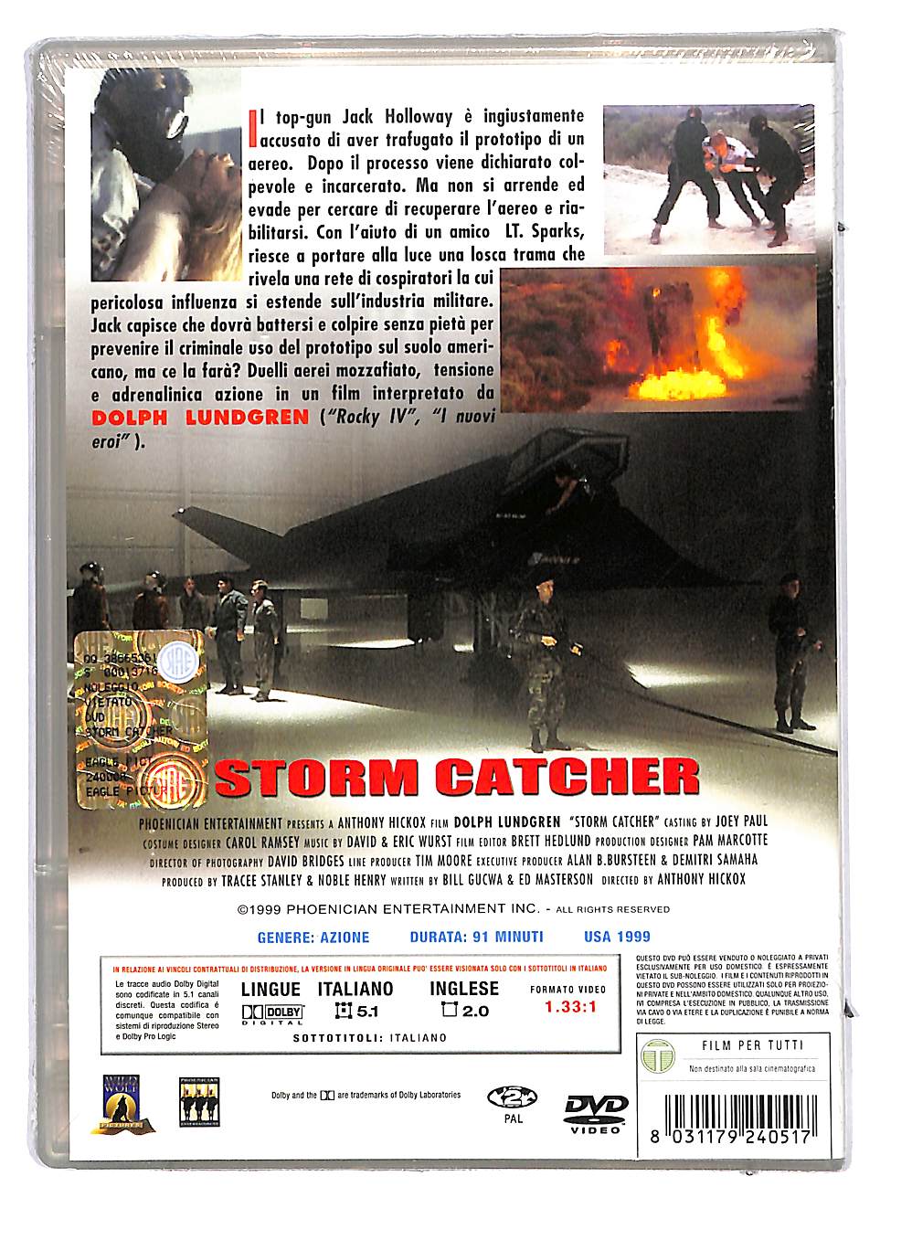 EBOND Storm Catcher Slimcase DVD DB567622