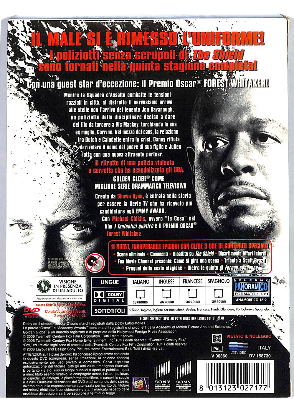 EBOND The shield quinta stagione DIGIPACK DVD DB567639