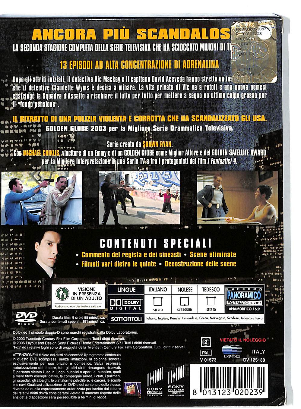 EBOND The shield - seconda stagione DIGIPACK DVD DB567641