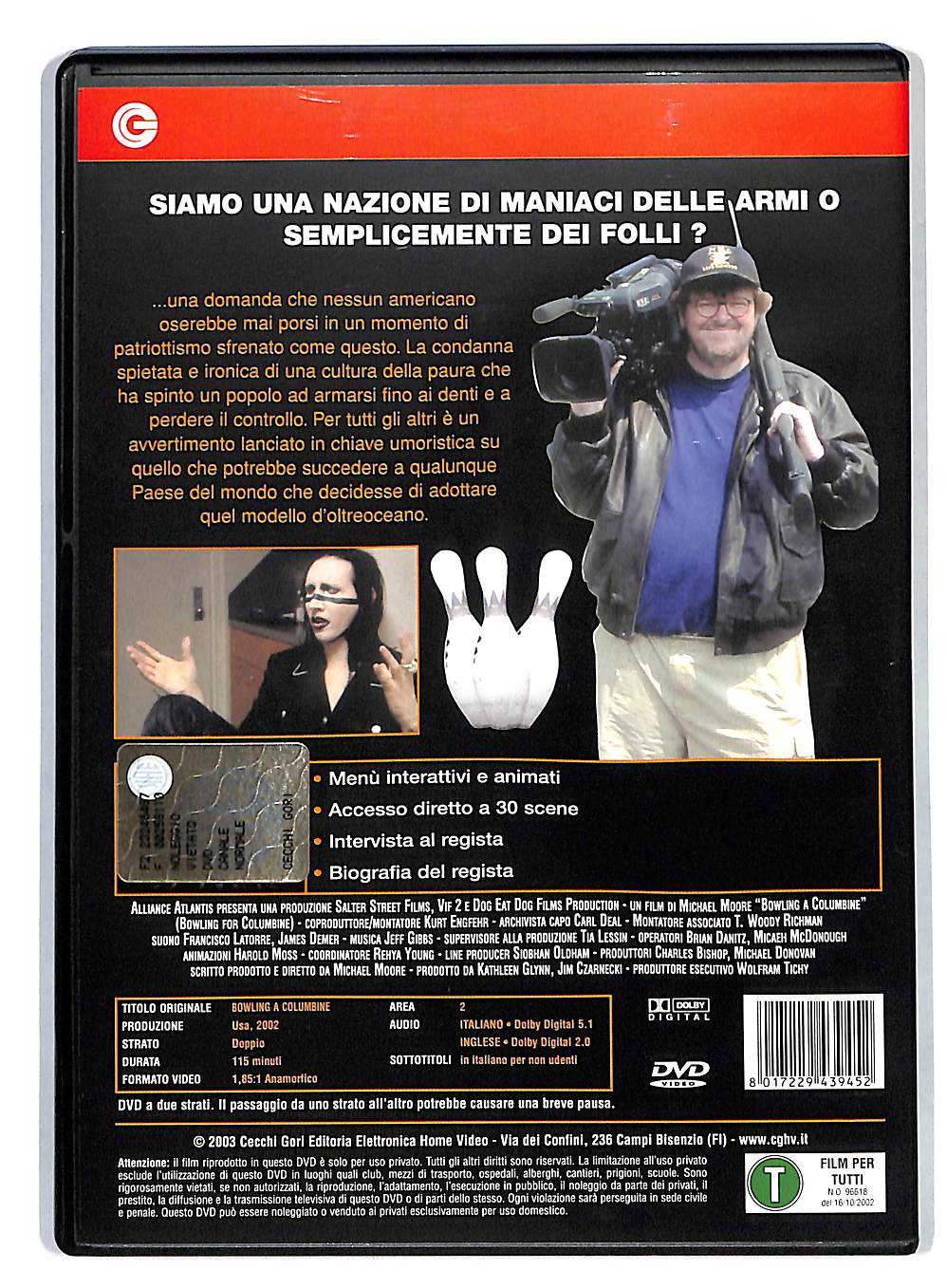 EBOND Bowling a columbine DVD DB567653