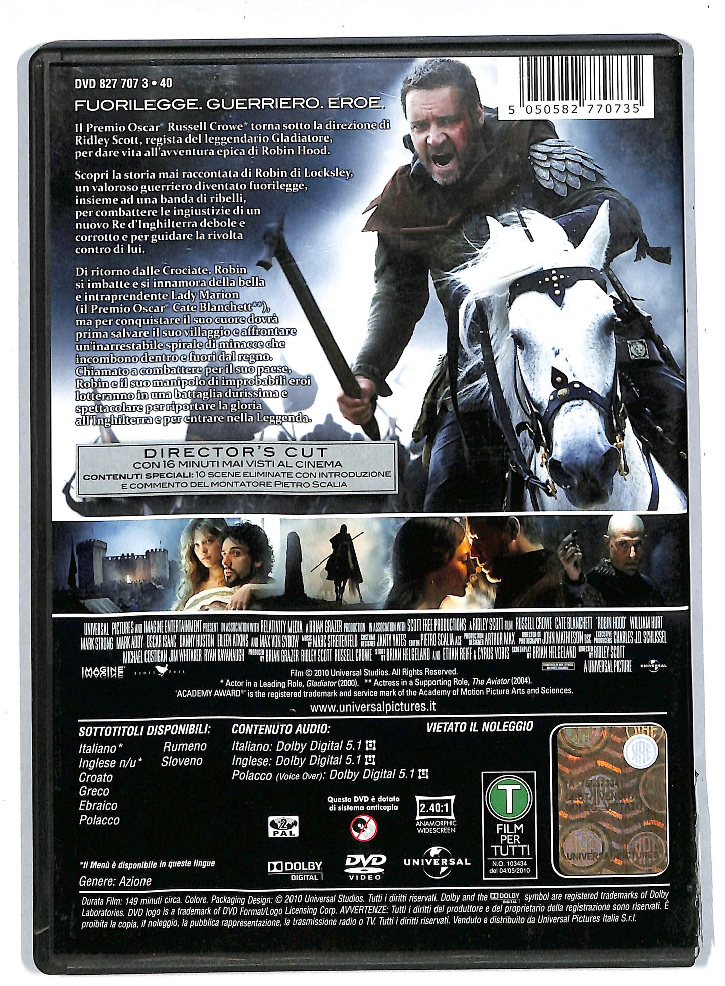 EBOND Robin Hood Director's Cut DVD DB567952