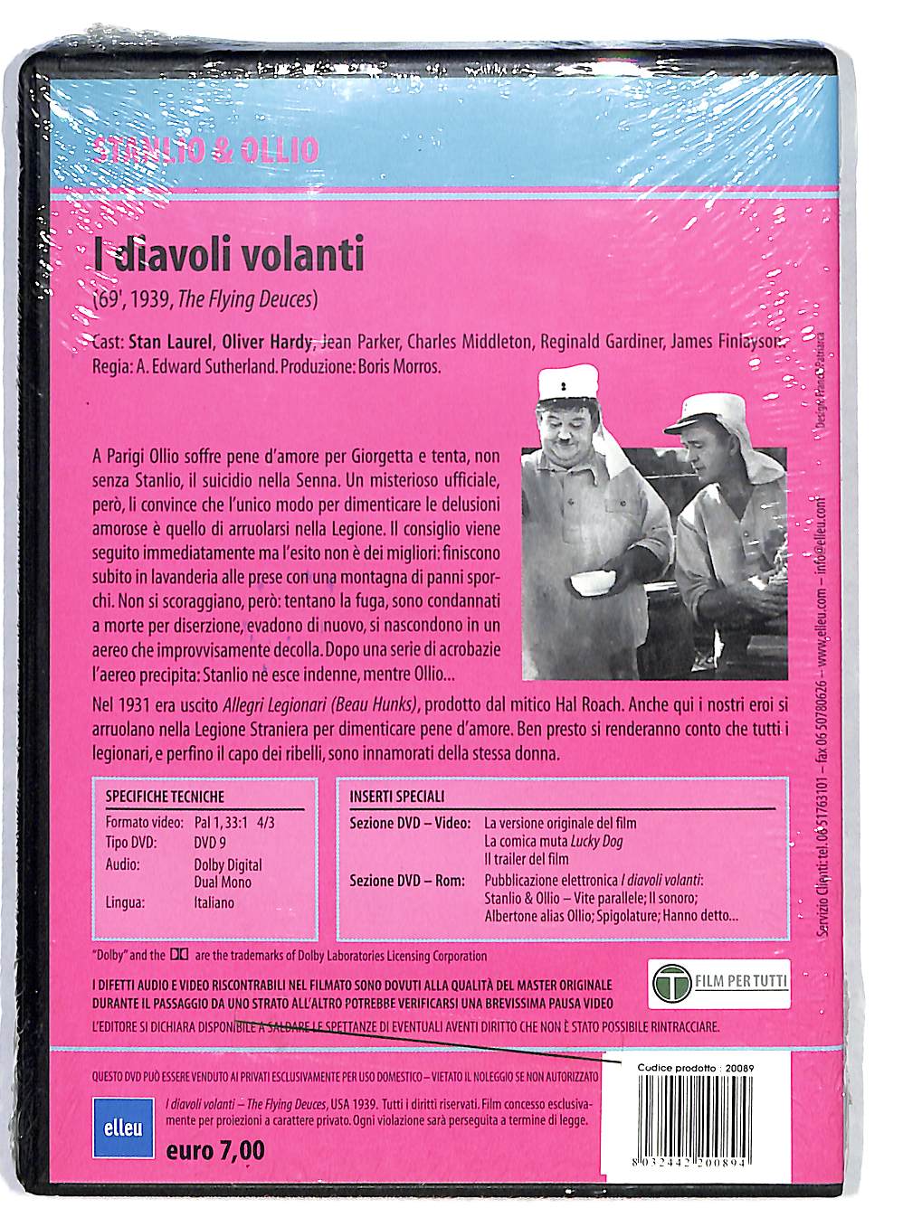 EBOND Stanlio & Ollio - I Diavoli Volanti DVD DB568102