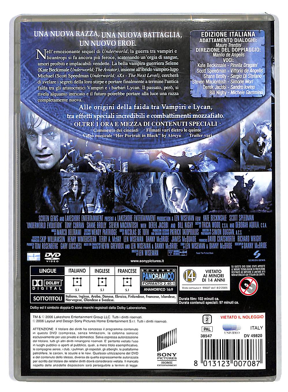 EBOND Underworld - Evolution DVD DB568124