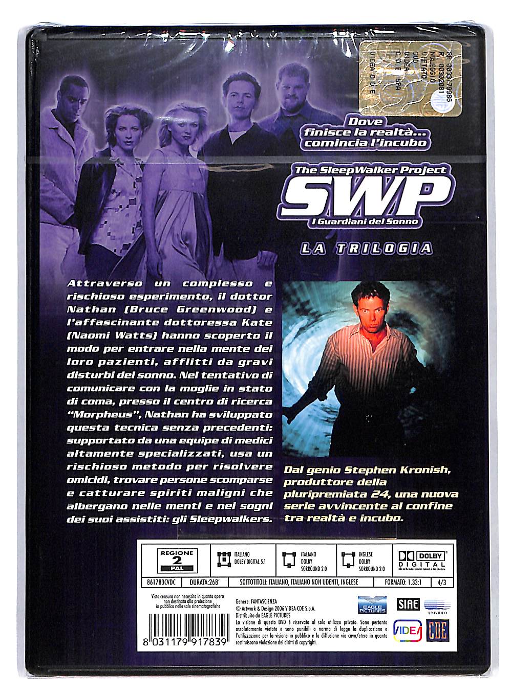 EBOND SWP The Sleepwalker Project I guardiani del sonno la trilogia DVD DB568911