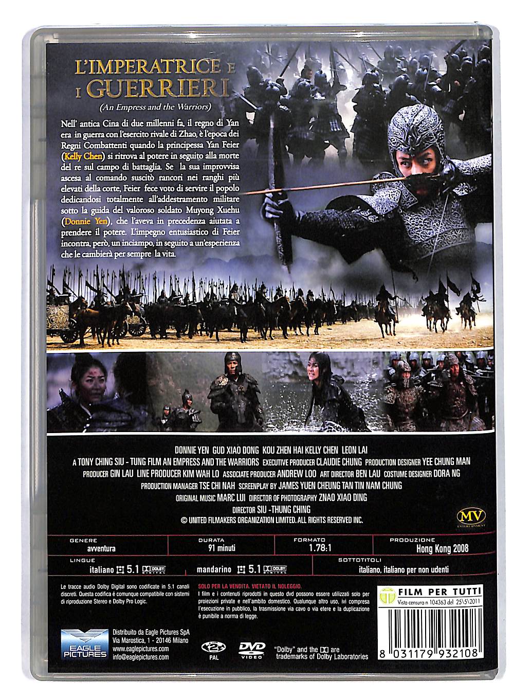 EBOND L' imperatrice e i guerrieri DVD DB568917