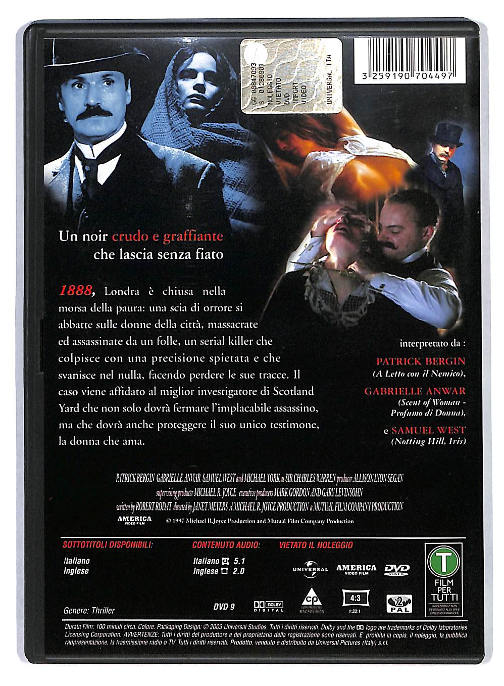 EBOND The ripper - Nel cuore del terrore DVD DB568939