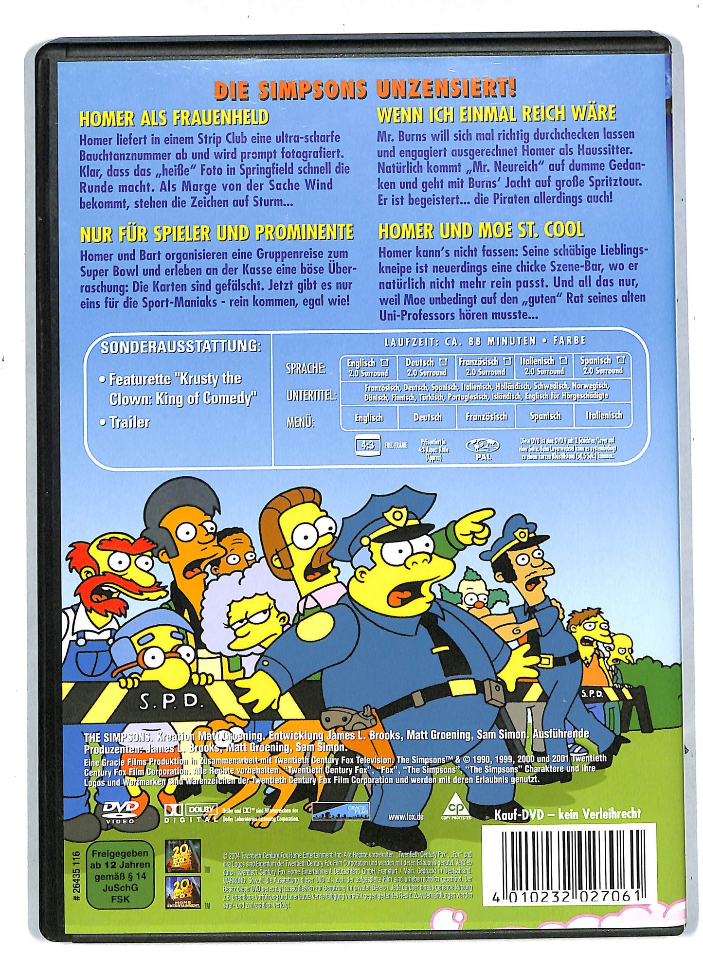 EBOND Die Simpsons - Vollig abgedreht  DVD DB569112