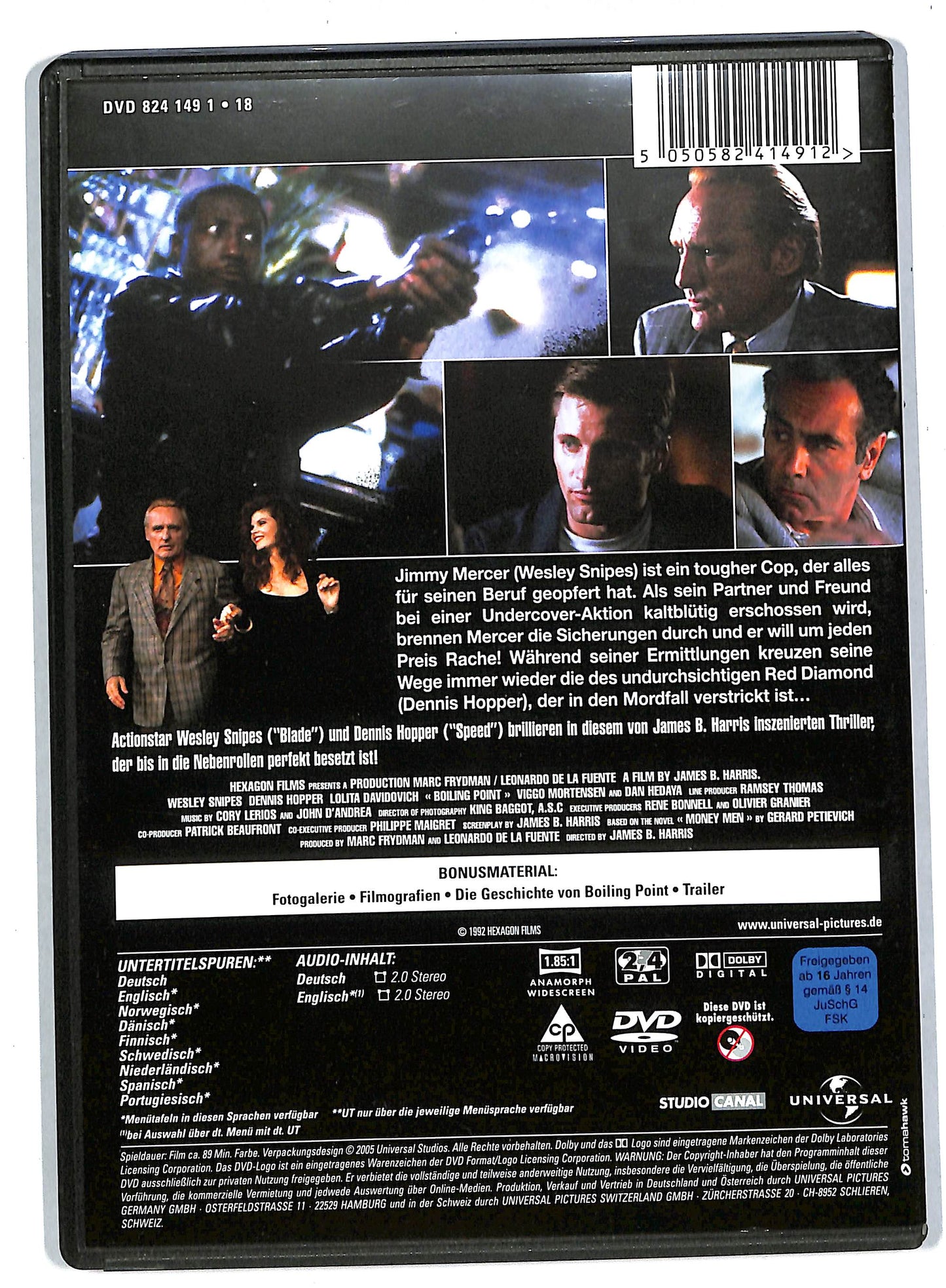 EBOND Boiling point - NO ITA DVD DB569121