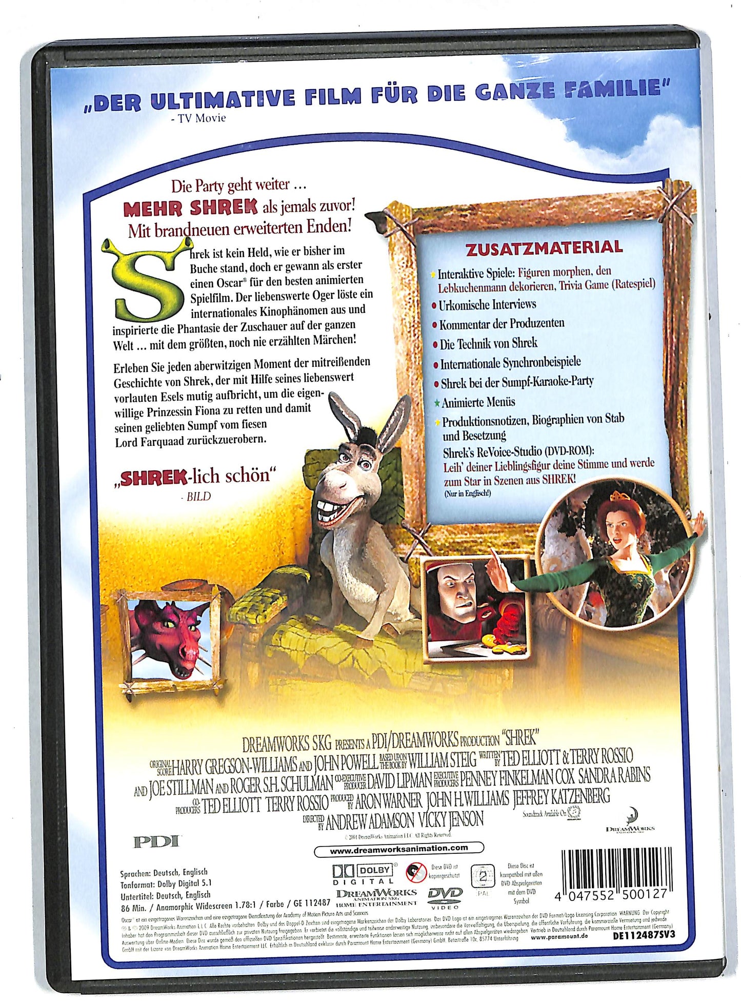 EBOND Shrek - Der tollkuhne Held NO ITA DVD DB569134